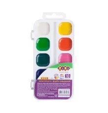 Акварельні фарби ZiBi KIDS Line Водорозчинні 10 кольорів біла (ZB.6543-10)