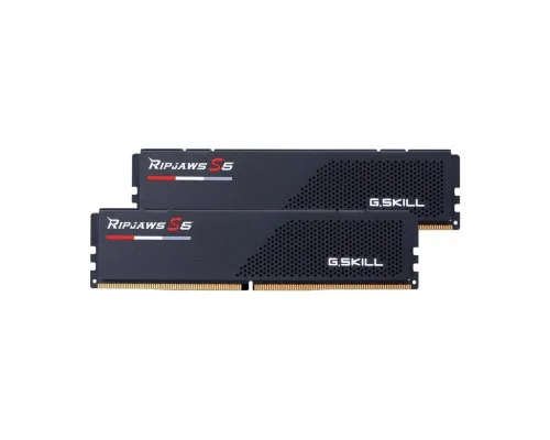 Модуль памяти для компьютера DDR5 32GB (2x16GB) 5200 MHz Ripjaws S5 G.Skill (F5-5200J4040A16GX2-RS5K)
