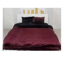 Постільна білизна MirSon Велюр Winter Frost 28-0007 + 28-0002 Poinsettia Velvet 2х143х210 (2200004007458)