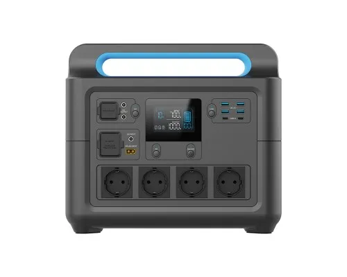Зарядна станція PowerPlant HS1000 1228Wh, 1800W (PB930845)