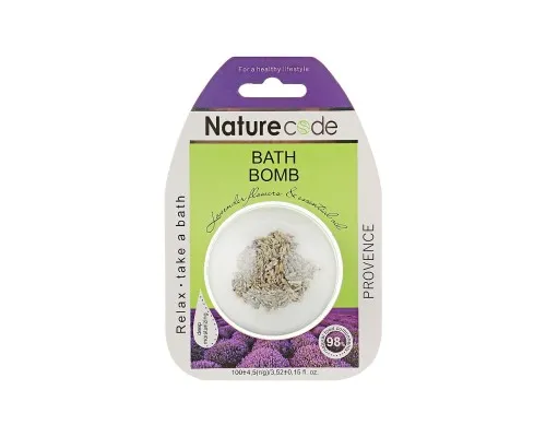 Бомбочка для ванни Nature Code Provence 100 г (4820205302619)