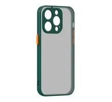 Чохол до мобільного телефона Armorstandart Frosted Matte Apple iPhone 14 Pro Dark Green (ARM64491)
