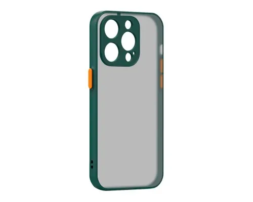 Чохол до мобільного телефона Armorstandart Frosted Matte Apple iPhone 14 Pro Dark Green (ARM64491)