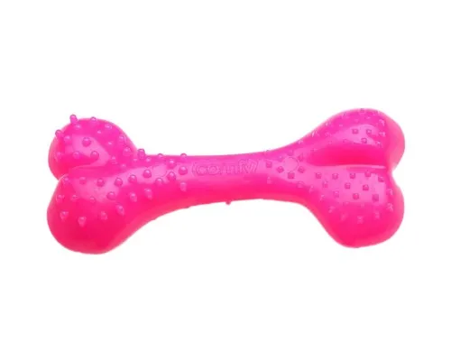 Игрушка для собак Comfy Mint Dental Bone кость 8.5 см розовая (5905546192910)