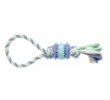 Іграшка для собак GimDog Дент Плюс мотузка з термопластичною гумою 30 см (8009632060644)