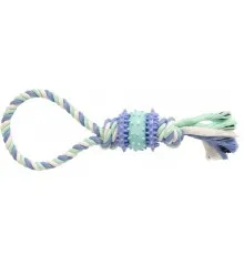 Іграшка для собак GimDog Дент Плюс мотузка з термопластичною гумою 30 см (8009632060644)