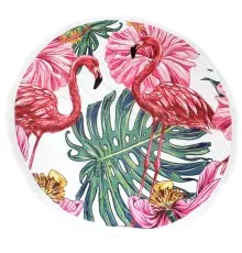 Полотенце MirSon пляжное №5070 Summer Time Flaminge Coats 150x150 см (2200003947786)