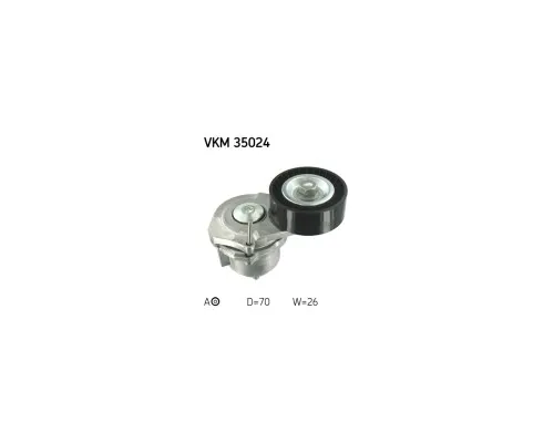 Натяжитель ремня с роликом SKF VKM 35024