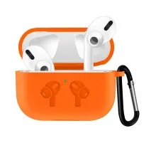 Чохол для навушників BeCover Silicon Protection для Apple AirPods Pro Orange (704500)