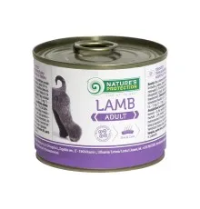Консервы для собак Nature's Protection Adult Lamb з ягням 200 г (KIK24517)
