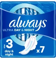 Гігієнічні прокладки Always Ultra Day&Night (Розмір 3) 7 шт. (4015400012306)