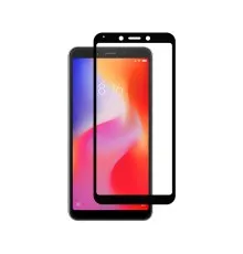 Скло захисне PowerPlant Full screen Xiaomi Redmi 6, Black (GL605552)