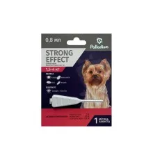 Капли для животных Palladium Strong Effect для собак весом от 1.5 до 4 кг 1/0.8 мл (4820150206000)