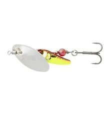 Блешня Savage Gear Sticklebait Spinner 2 7.3g Silver Red Yellow (1854.44.76)