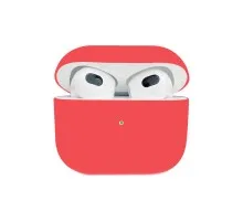 Чохол для навушників Armorstandart Ultrathin Silicone Case для Apple AirPods 3 Crimson (ARM60294)