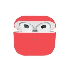 Чохол для навушників Armorstandart Ultrathin Silicone Case для Apple AirPods 3 Crimson (ARM60294)