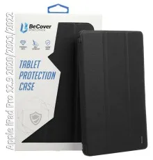 Чехол для планшета BeCover Tri Fold Soft TPU Silicone Apple iPad Pro 12.9 2020/2021/2022 Black (709712)