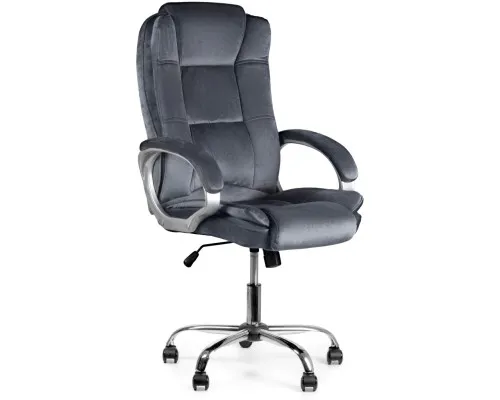 Офісне крісло Barsky Soft Microfiber Grey Soft-03 (Soft-03)