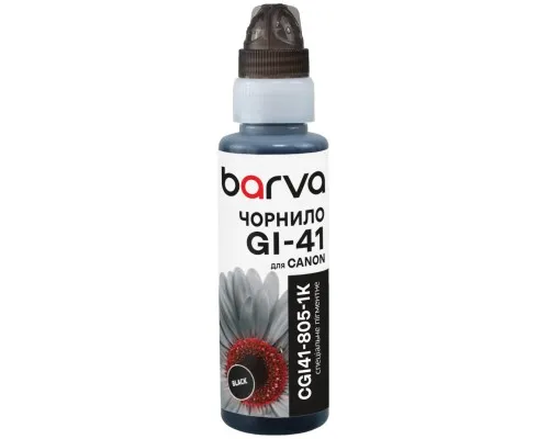 Чорнило Barva Canon GI-41 PGBK 100 мл, OneKey (1K), Pigm., Black (CGI41-805-1K)