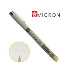 Лайнер Sakura Pigma Micron (0.5) 0,45 мм Желтый (084511370050)