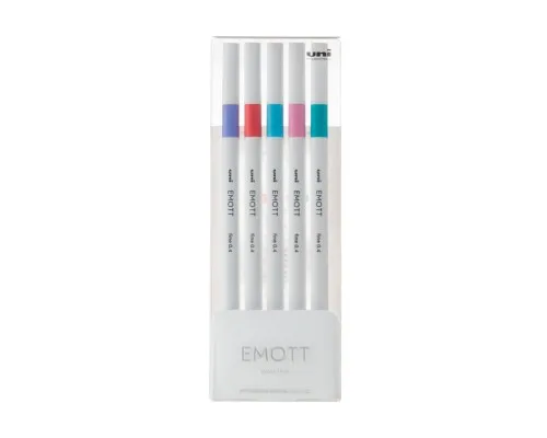 Лайнер UNI набір Emott Candy Pop Color 0.4 мм 5 кольорів (PEM-SY/5C.05CPC)