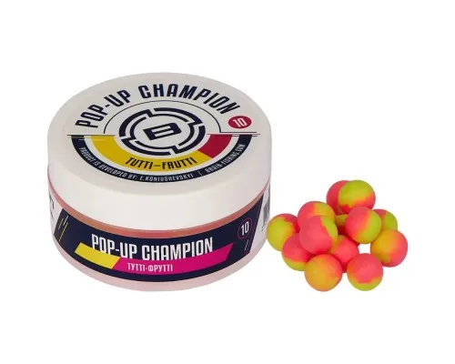 Бойл Brain fishing Champion Pop-Up Tutti-Frutti (тутті-фрутті) 6mm 34g (1858.81.25)