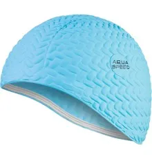 Шапка для плавання Aqua Speed Bombastic Tic-Tac 5715 117-02 світло-блакитний Жін OSFM (5908217657152)