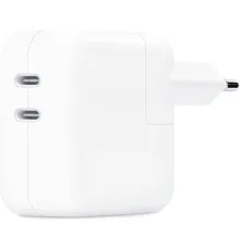 Зарядное устройство Apple 35W Dual USB-C Power Adapter Model A2676 (MW2K3ZM/A)