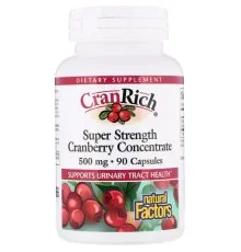 Пробиотики Nature's Bounty Клюквенный супер концентрат, CranRich, 500 мг, 90 капсул (NFS-04512)