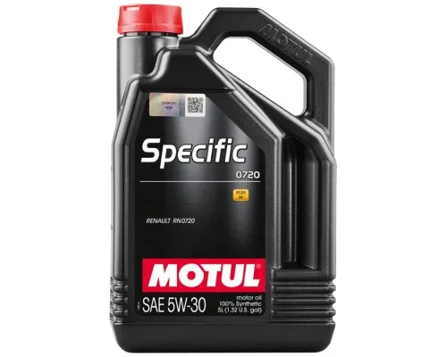 Моторна олива MOTUL Specific 0720 SAE 5W-30, 5л