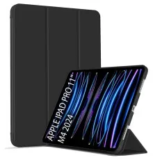 Чехол для планшета BeCover Tri Fold Soft TPU Silicone Apple iPad Pro 11" M4 2024 Black (711744)