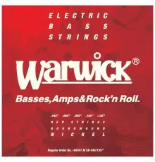 Струни для гітари Warwick Red Nickel Plated Medium 5-String (45-135) (46301 M 5B)