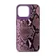 Чехол для мобильного телефона Harder Genuine Snake Apple iPhone 15 Pro Max Dark Purple (ARM76785)