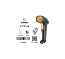 Сканер штрих-коду UKRMARK EV-W208 2D, wireless, USB (900564)