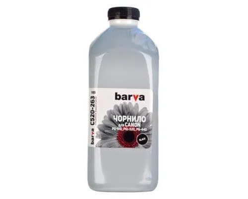 Чорнило Barva CANON PGI-520/PG-510 BLACK 1кг (C520-263)