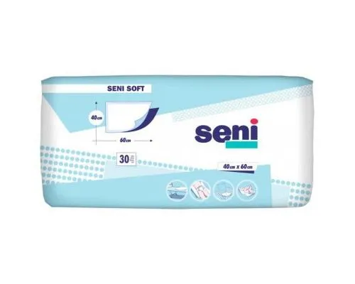 Пелюшки для малюків Seni Soft 40x60 см 30 шт (5900516691271)