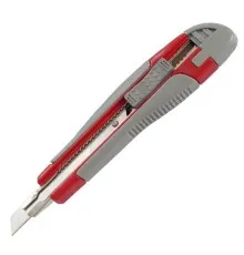 Нож канцелярский Axent 9мм, metal runners, rubber inserts (6701-А)