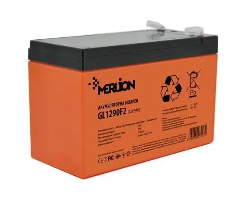 Батарея до ДБЖ Merlion 12V-9Ah GEL (GL1290F2 GEL)