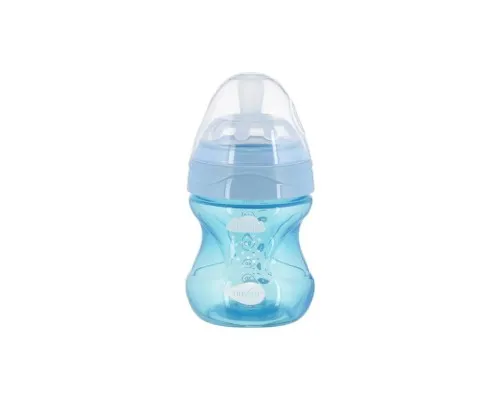 Бутылочка для кормления Nuvita Mimic Cool 150 мл голубая (NV6012SKY)