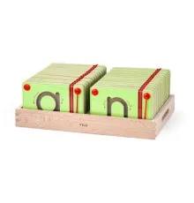 Розвиваюча іграшка Viga Toys Магнітна дошка для письма: малі букви (50338)