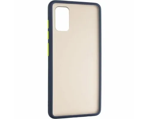 Чохол до мобільного телефона Gelius Bumper Mat Case for Samsung A415 (A41) Blue (00000079434)