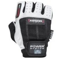 Рукавички для фітнесу Power System Fitness PS-2300 L Black/White (PS-2300_L_Black-White)