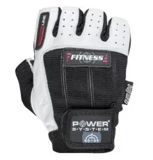 Рукавички для фітнесу Power System Fitness PS-2300 L Black/White (PS-2300_L_Black-White)