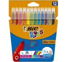 Фломастери Bic Kid Coleour, 12 кольорів (bc9202932)