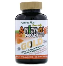 Мультивітамін Natures Plus Мультивітаміни для Дітей, Смак Апельсину, Animal Parade Gold (NAP-29936)