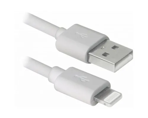 Дата кабель USB Type-C to Lightning 2.0m MFI TPE White REAL-EL (EL123500058)