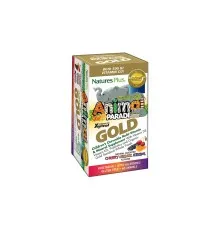 Мультивитамин Natures Plus Мультивитамины для Детей, Вкус Ассорти, Animal Parade Gold, (NAP-29927)