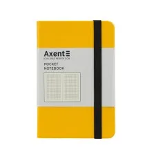 Книга записная Axent Partner 95х140 мм в клетку 96 листов Желтая (8301-08-A)