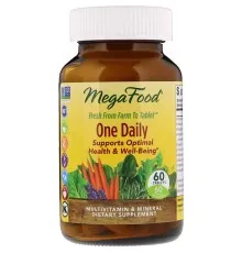 Мультивитамин MegaFood Мультивитамины One Daily, 60 таблеток (MGF-10151)