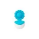 Погремушка Fat Brain Toys прорезыватель-неваляшка dimpl wobl голубой (F2174ML)